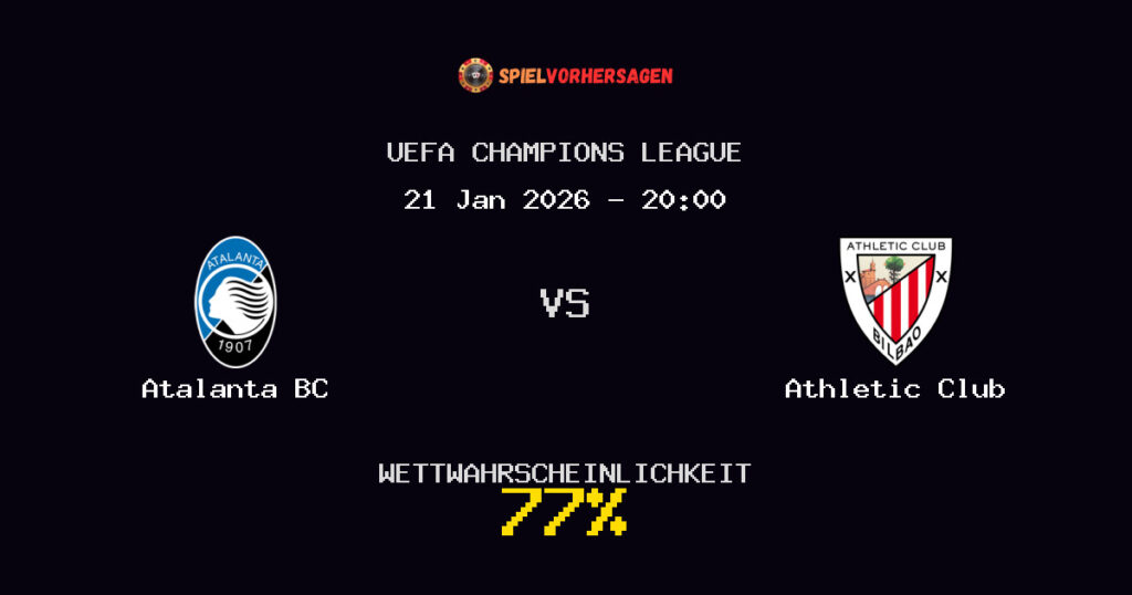 Atalanta BC vs Athletic Club Spielvorhersage - UEFA Champions League - Wett-Tipps