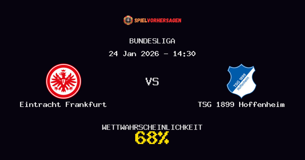 Eintracht Frankfurt vs TSG 1899 Hoffenheim Spielvorhersage - Bundesliga - Wett-Tipps