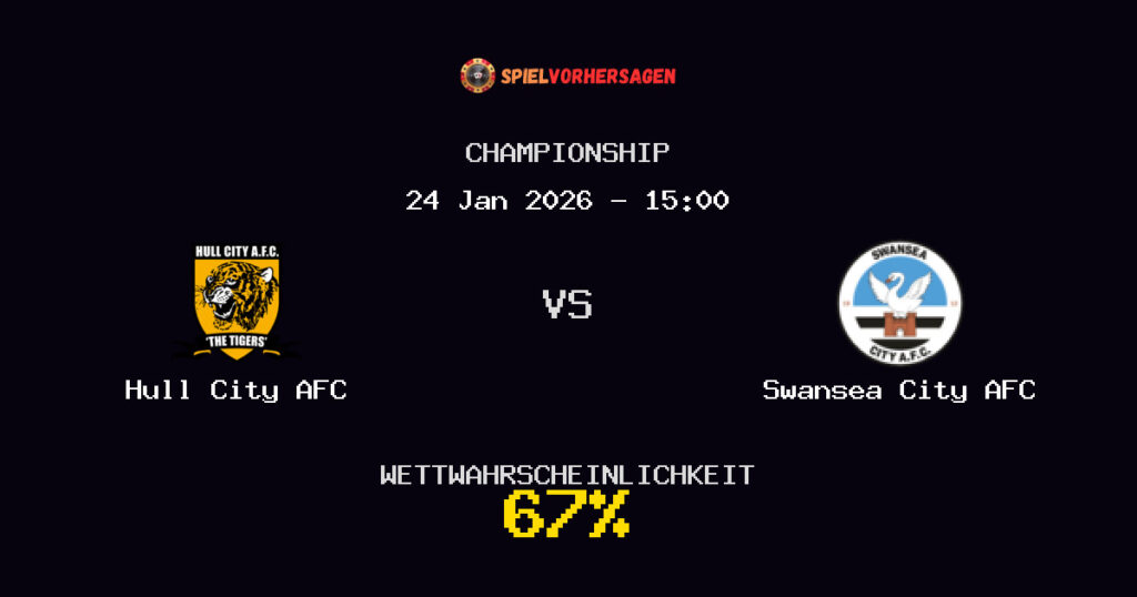 Hull City AFC vs Swansea City AFC Spielvorhersage - Championship - Wett-Tipps