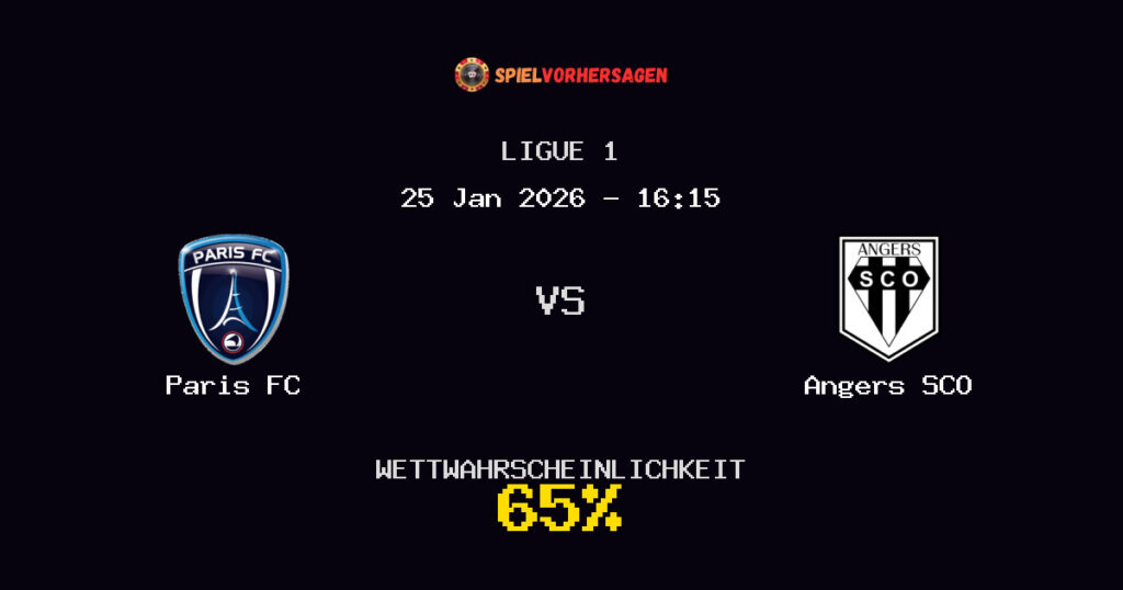 Paris FC vs Angers SCO Spielvorhersage - Ligue 1 - Wett-Tipps