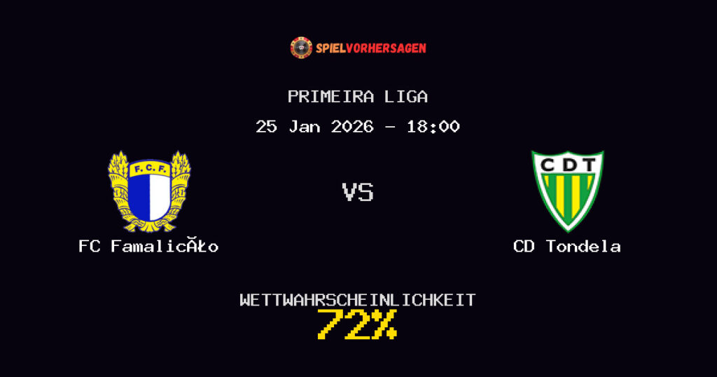 FC Famalicão vs CD Tondela Spielvorhersage - Primeira Liga - Wett-Tipps