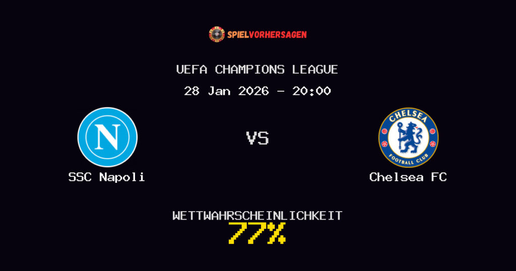 SSC Napoli vs Chelsea FC Spielvorhersage - UEFA Champions League - Wett-Tipps