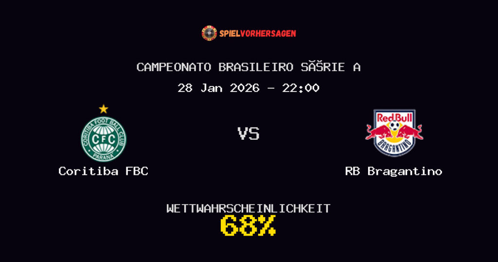 Coritiba FBC vs RB Bragantino Spielvorhersage - Campeonato Brasileiro Série A - Wett-Tipps