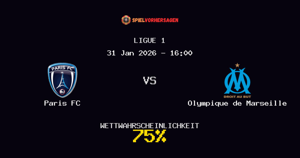 Paris FC vs Olympique de Marseille Spielvorhersage - Ligue 1 - Wett-Tipps