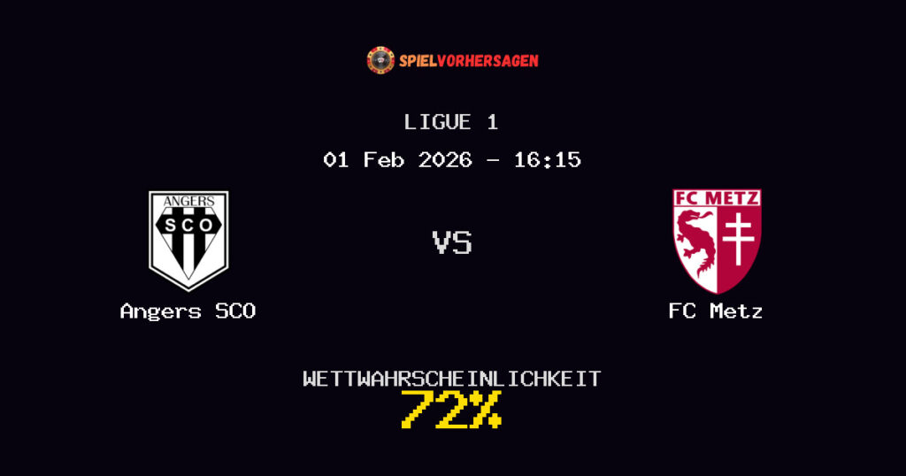 Angers SCO vs FC Metz Spielvorhersage - Ligue 1 - Wett-Tipps