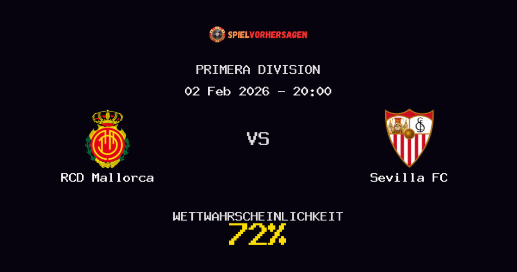 RCD Mallorca vs Sevilla FC Spielvorhersage - Primera Division - Wett-Tipps