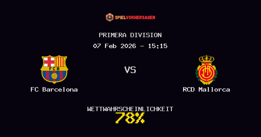 FC Barcelona vs RCD Mallorca Spielvorhersage - Primera Division - Wett-Tipps