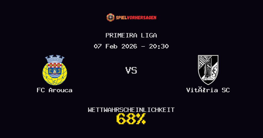 FC Arouca vs Vitória SC Spielvorhersage - Primeira Liga - Wett-Tipps