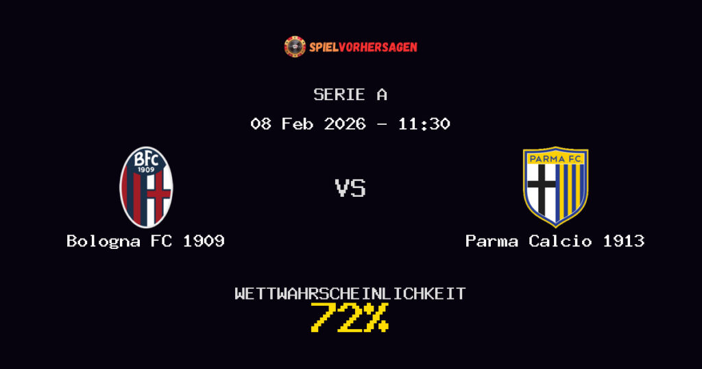 Bologna FC 1909 vs Parma Calcio 1913 Spielvorhersage - Serie A - Wett-Tipps