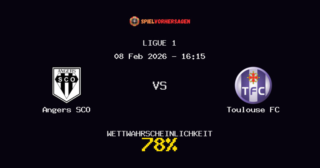 Angers SCO vs Toulouse FC Spielvorhersage - Ligue 1 - Wett-Tipps