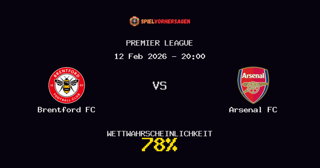 Brentford FC vs Arsenal FC Spielvorhersage - Premier League - Wett-Tipps