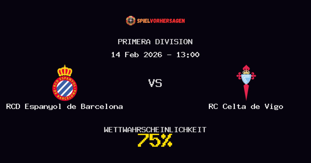 RCD Espanyol de Barcelona vs RC Celta de Vigo Spielvorhersage - Primera Division - Wett-Tipps