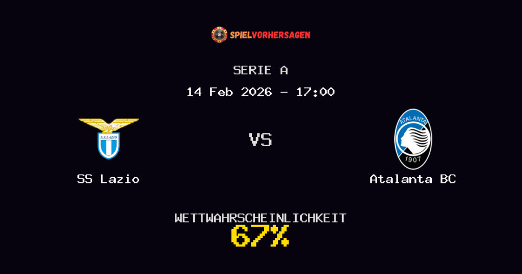 SS Lazio vs Atalanta BC Spielvorhersage - Serie A - Wett-Tipps