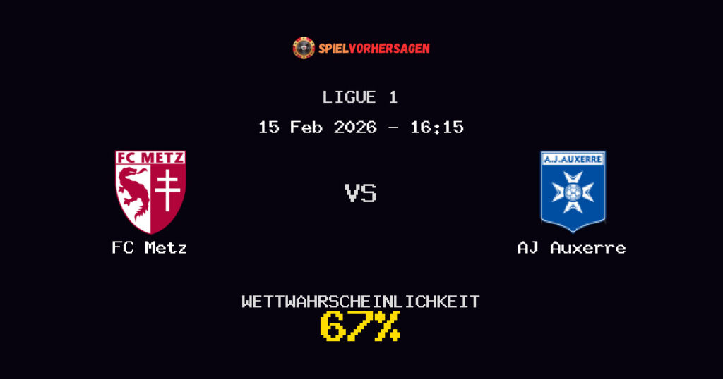 FC Metz vs AJ Auxerre Spielvorhersage - Ligue 1 - Wett-Tipps