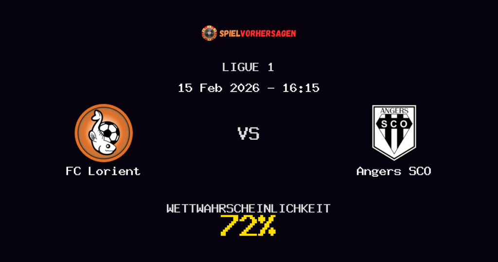 FC Lorient vs Angers SCO Spielvorhersage - Ligue 1 - Wett-Tipps