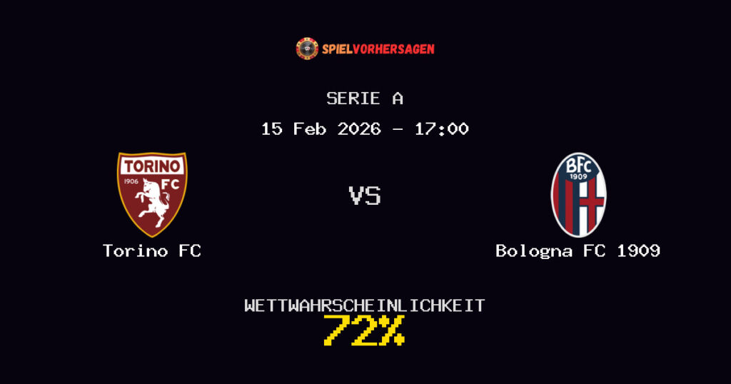 Torino FC vs Bologna FC 1909 Spielvorhersage - Serie A - Wett-Tipps