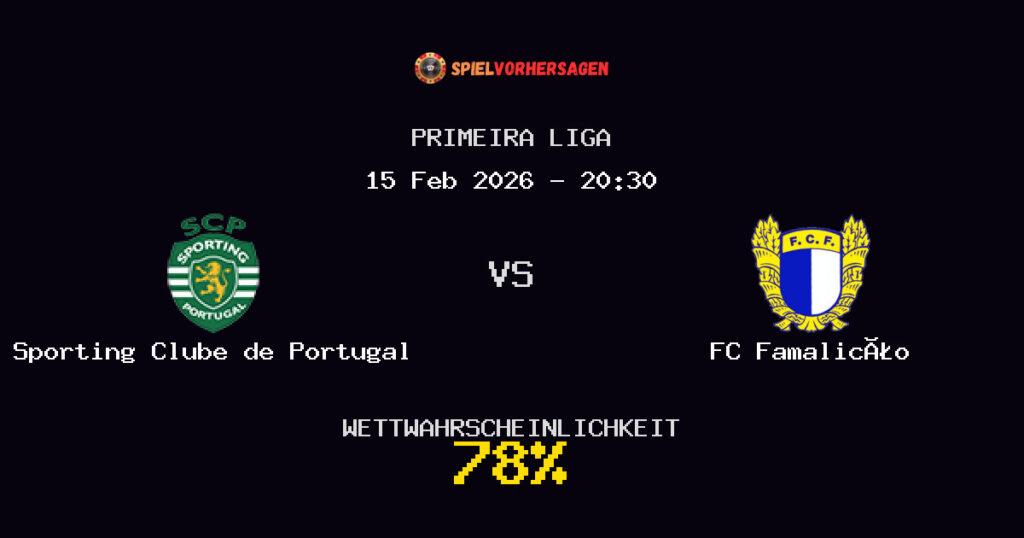 Sporting Clube de Portugal vs FC Famalicão Spielvorhersage - Primeira Liga - Wett-Tipps