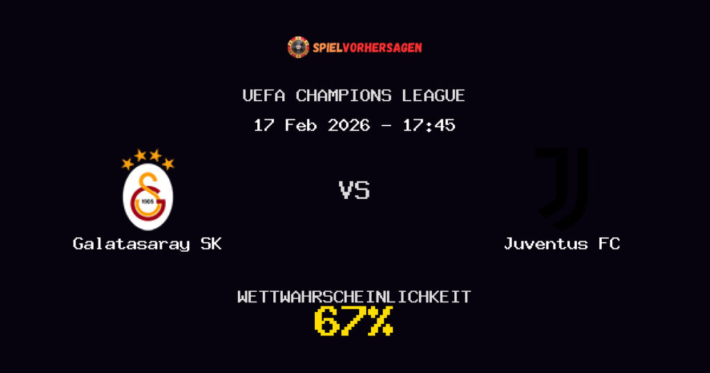 Galatasaray SK vs Juventus FC Spielvorhersage - UEFA Champions League - Wett-Tipps