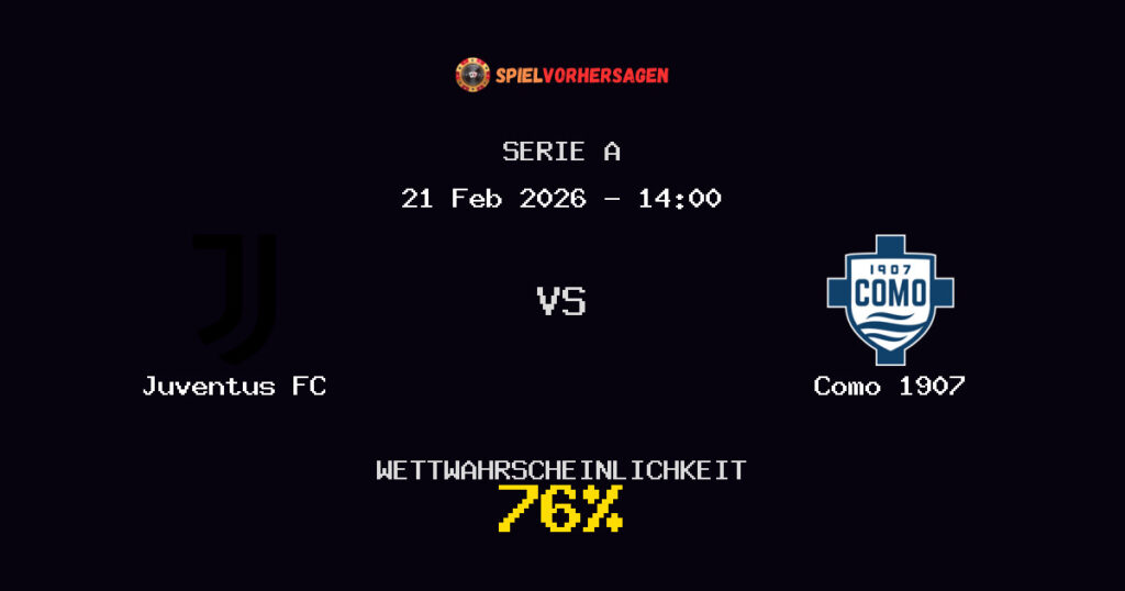 Juventus FC vs Como 1907 Spielvorhersage - Serie A - Wett-Tipps