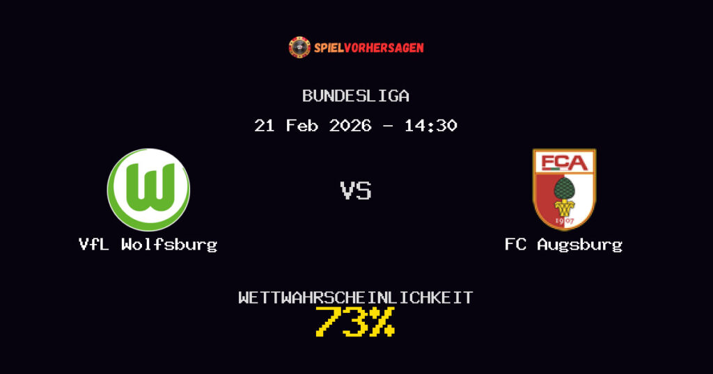 VfL Wolfsburg vs FC Augsburg Spielvorhersage - Bundesliga - Wett-Tipps