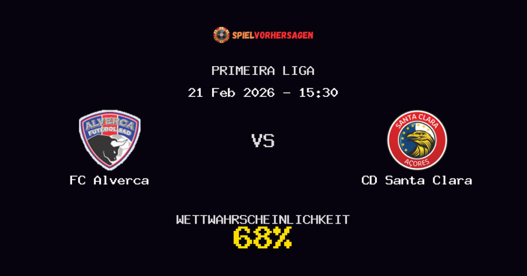 FC Alverca vs CD Santa Clara Spielvorhersage - Primeira Liga - Wett-Tipps