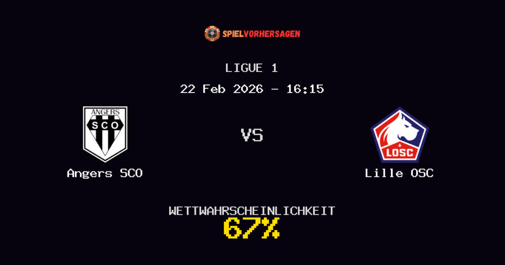 Angers SCO vs Lille OSC Spielvorhersage - Ligue 1 - Wett-Tipps