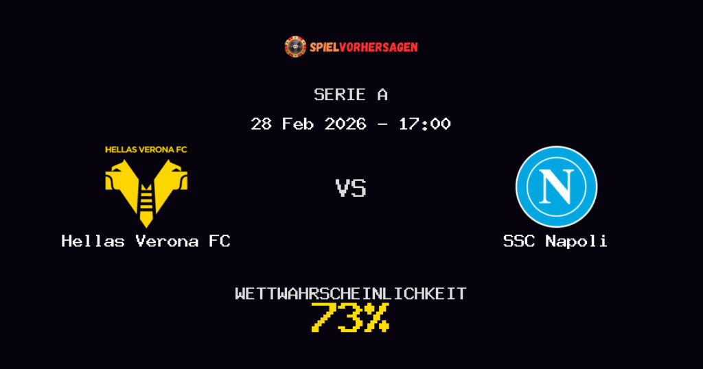 Hellas Verona FC vs SSC Napoli Spielvorhersage - Serie A - Wett-Tipps