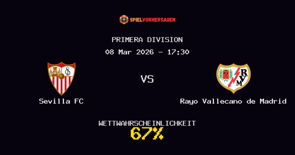 Sevilla FC vs Rayo Vallecano de Madrid Spielvorhersage - Primera Division - Wett-Tipps