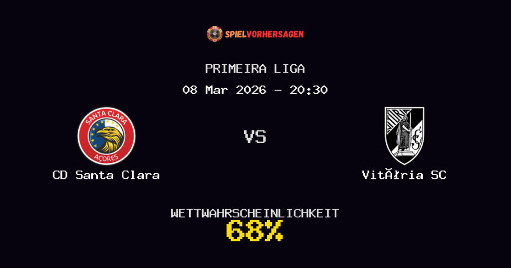 CD Santa Clara vs Vitória SC Spielvorhersage - Primeira Liga - Wett-Tipps