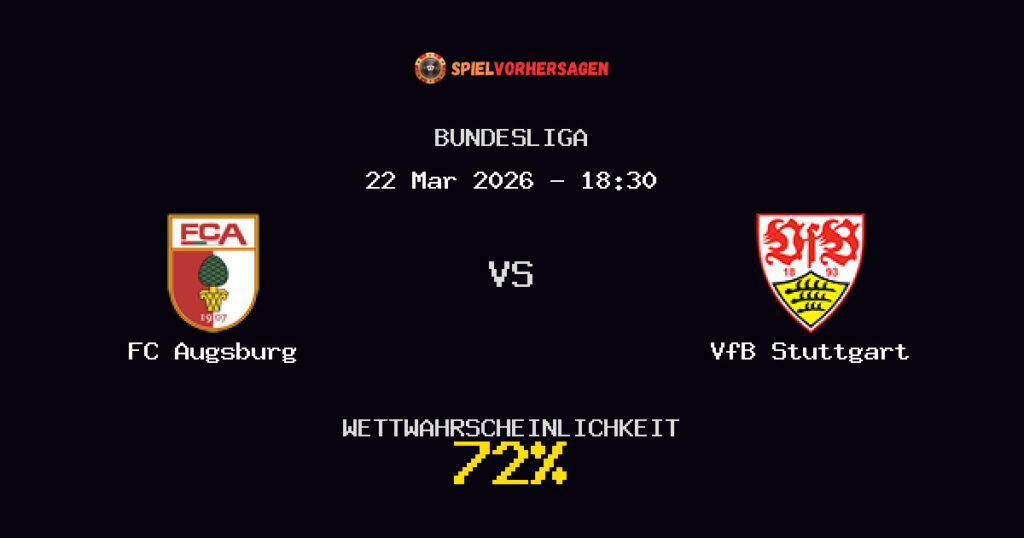 FC Augsburg vs VfB Stuttgart Spielvorhersage - Bundesliga - Wett-Tipps