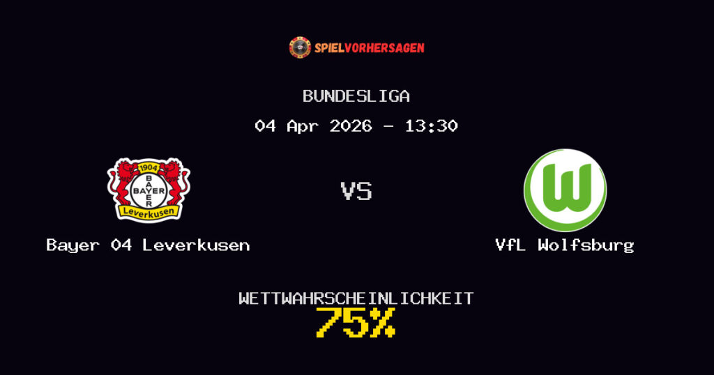 Bayer 04 Leverkusen vs VfL Wolfsburg Spielvorhersage - Bundesliga - Wett-Tipps