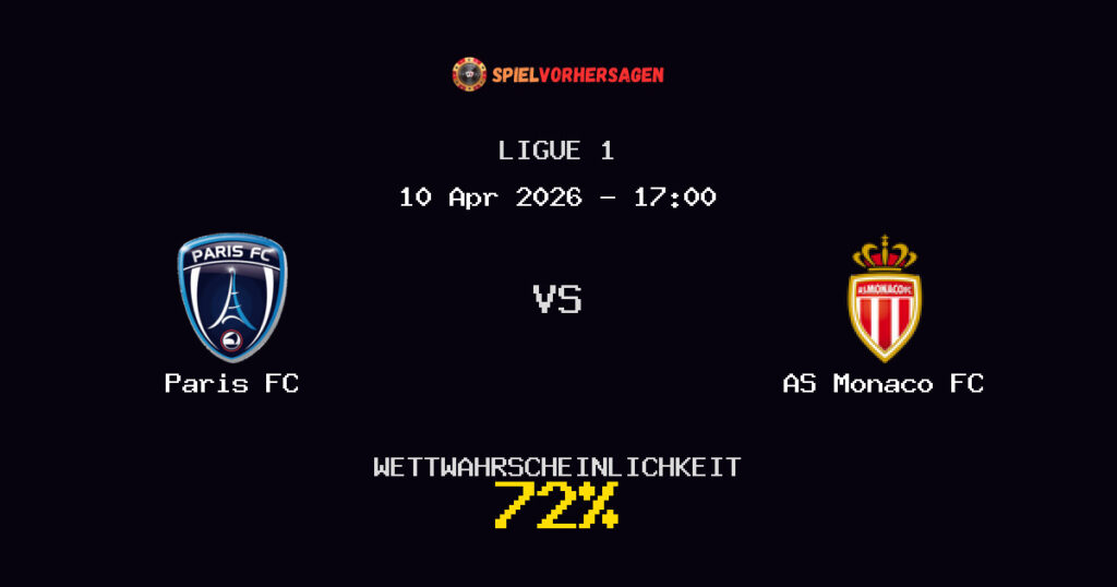 Paris FC vs AS Monaco FC Spielvorhersage - Ligue 1 - Wett-Tipps