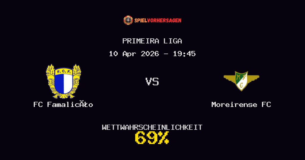 FC Famalicão vs Moreirense FC Spielvorhersage - Primeira Liga - Wett-Tipps