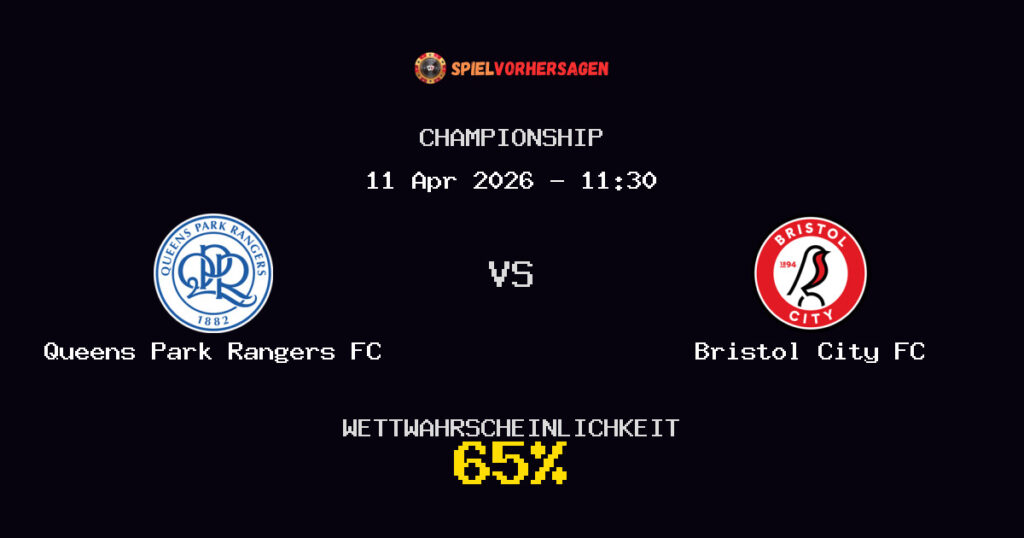 Queens Park Rangers FC vs Bristol City FC Spielvorhersage - Championship - Wett-Tipps
