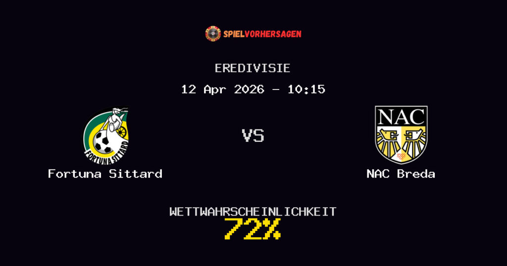 Fortuna Sittard vs NAC Breda Spielvorhersage - Eredivisie - Wett-Tipps