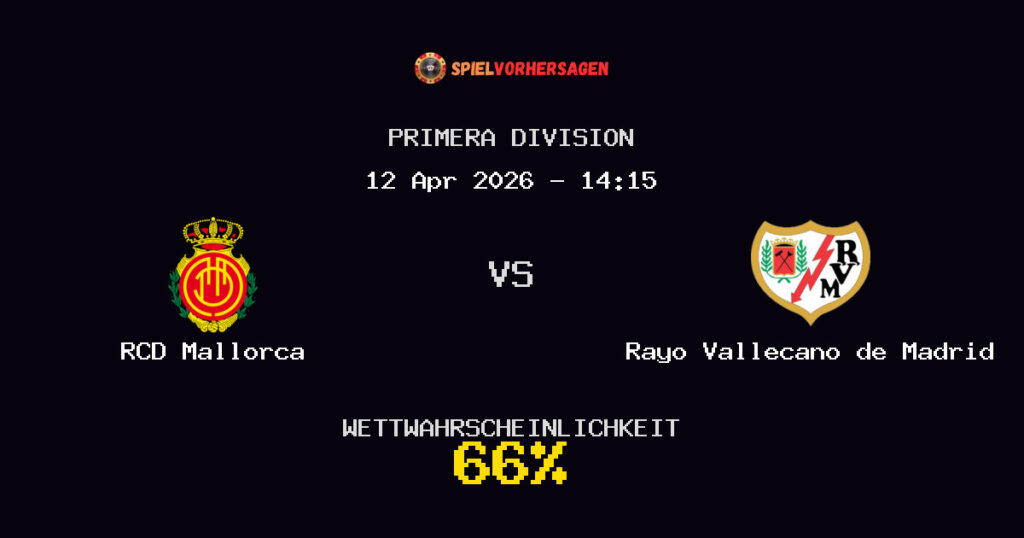 RCD Mallorca vs Rayo Vallecano de Madrid Spielvorhersage - Primera Division - Wett-Tipps