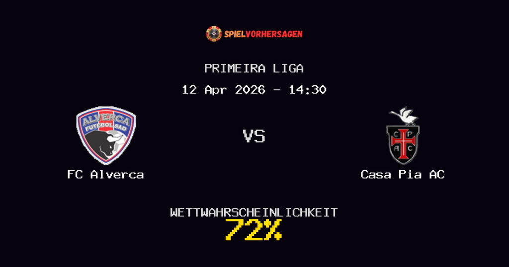 FC Alverca vs Casa Pia AC Spielvorhersage - Primeira Liga - Wett-Tipps
