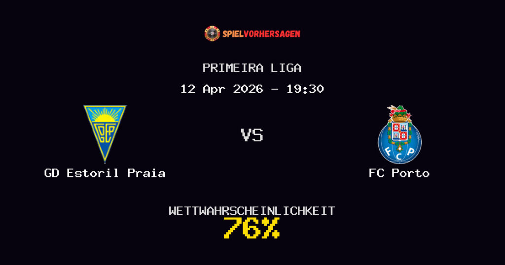 GD Estoril Praia vs FC Porto Spielvorhersage - Primeira Liga - Wett-Tipps