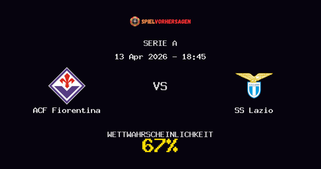 ACF Fiorentina vs SS Lazio Spielvorhersage - Serie A - Wett-Tipps