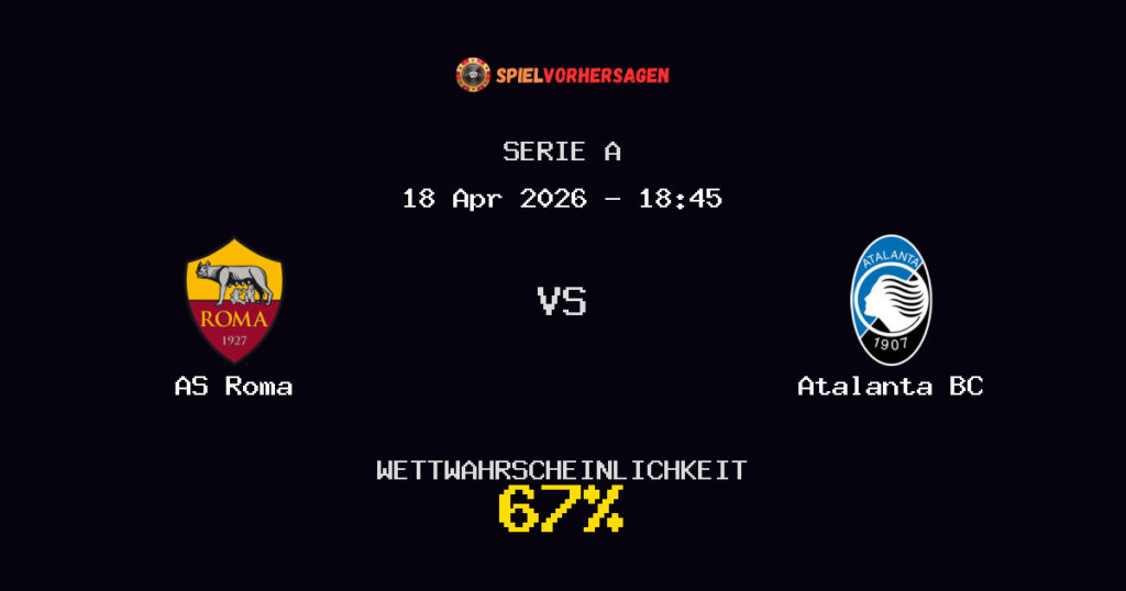 AS Roma vs Atalanta BC Spielvorhersage - Serie A - Wett-Tipps