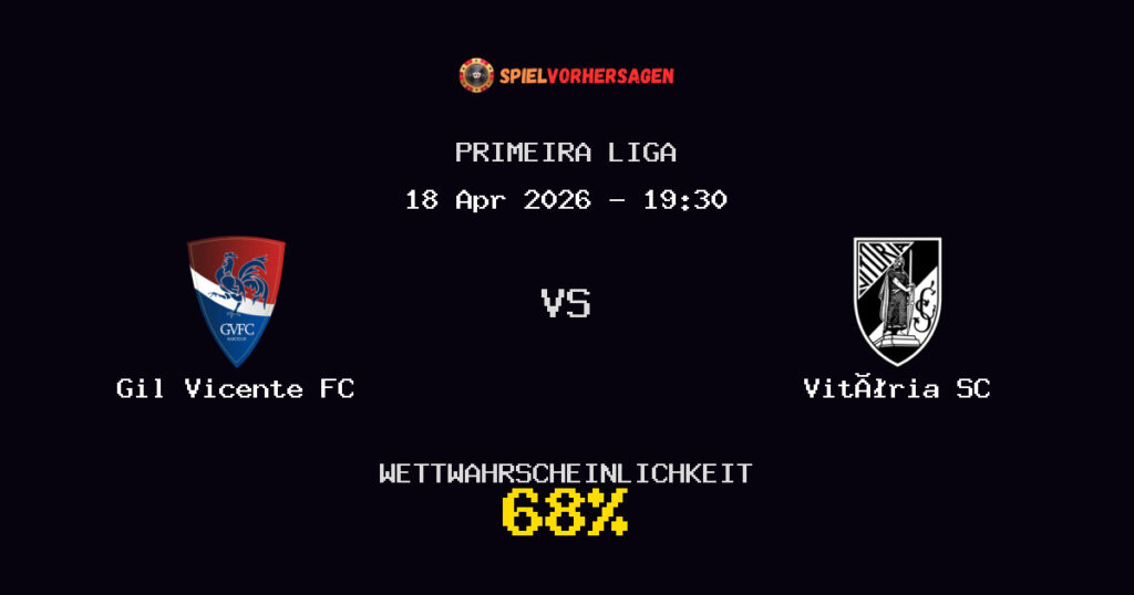 Gil Vicente FC vs Vitória SC Spielvorhersage - Primeira Liga - Wett-Tipps