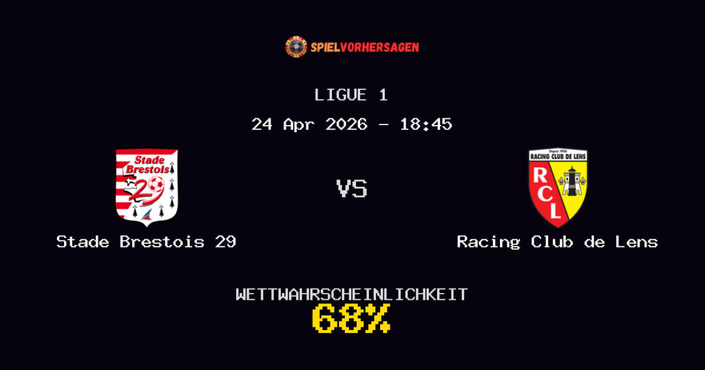 Stade Brestois 29 vs Racing Club de Lens Spielvorhersage - Ligue 1 - Wett-Tipps