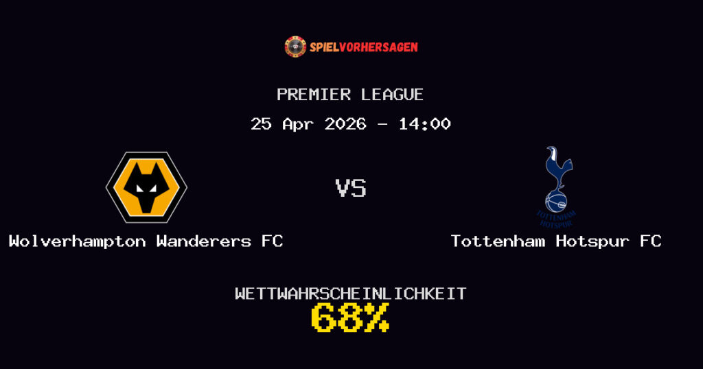 Wolverhampton Wanderers FC vs Tottenham Hotspur FC Spielvorhersage - Premier League - Wett-Tipps