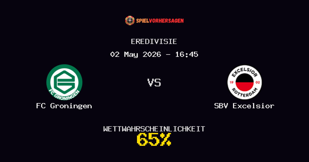 FC Groningen vs SBV Excelsior Spielvorhersage - Eredivisie - Wett-Tipps