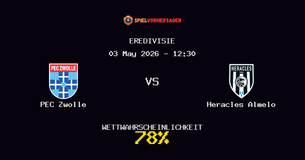 PEC Zwolle vs Heracles Almelo Spielvorhersage - Eredivisie - Wett-Tipps