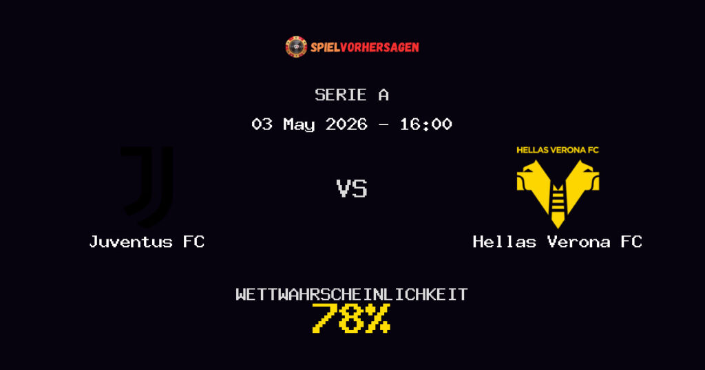 Juventus FC vs Hellas Verona FC Spielvorhersage - Serie A - Wett-Tipps