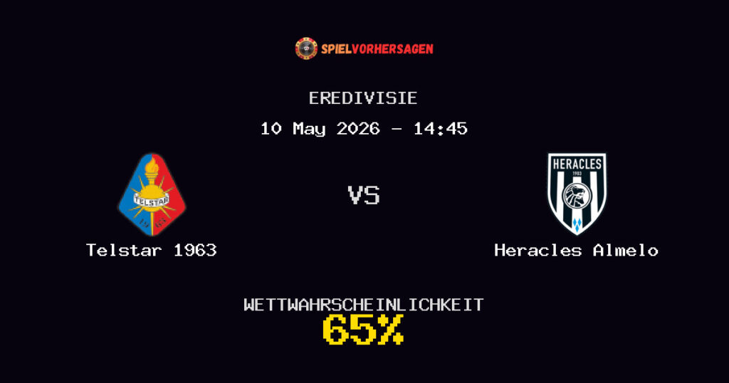 Telstar 1963 vs Heracles Almelo Spielvorhersage - Eredivisie - Wett-Tipps