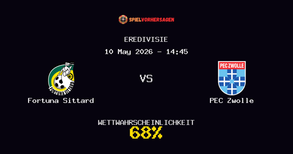 Fortuna Sittard vs PEC Zwolle Spielvorhersage - Eredivisie - Wett-Tipps