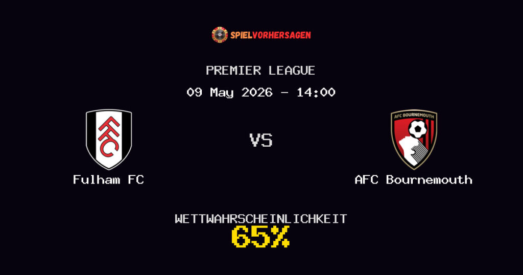 Fulham FC vs AFC Bournemouth Spielvorhersage - Premier League - Wett-Tipps