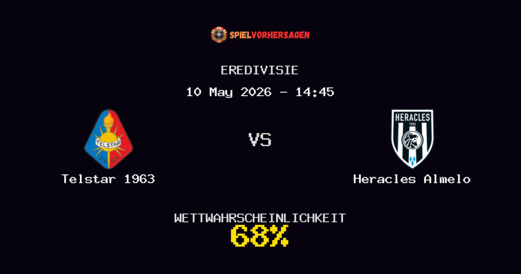 Telstar 1963 vs Heracles Almelo Spielvorhersage - Eredivisie - Wett-Tipps